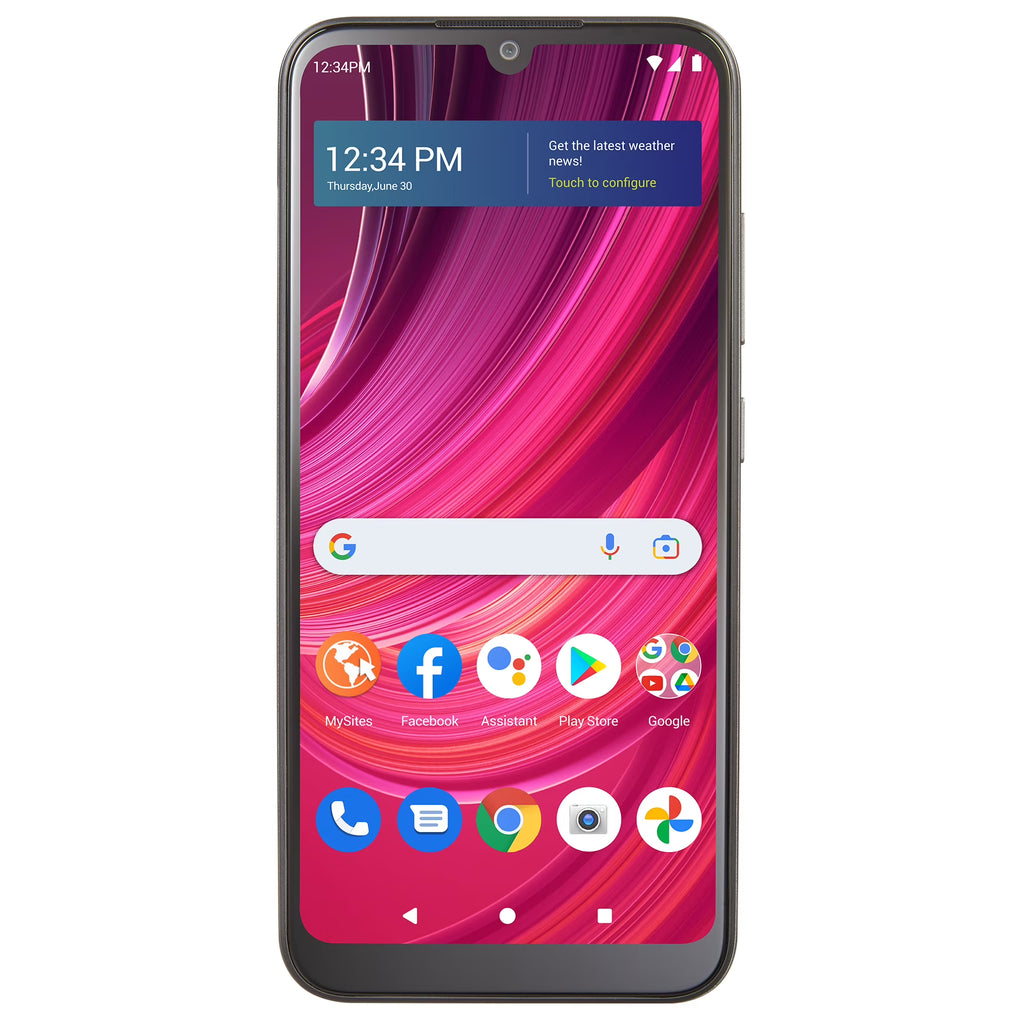 BLU View 4 32GB Black Prepaid Smartphone L326