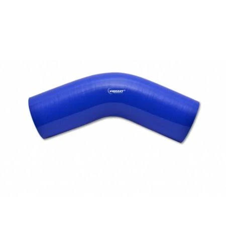 4 Ply Reinforced Silicone Elbow Connector 4in I.D. 45 Deg. Elbow Blue F1185