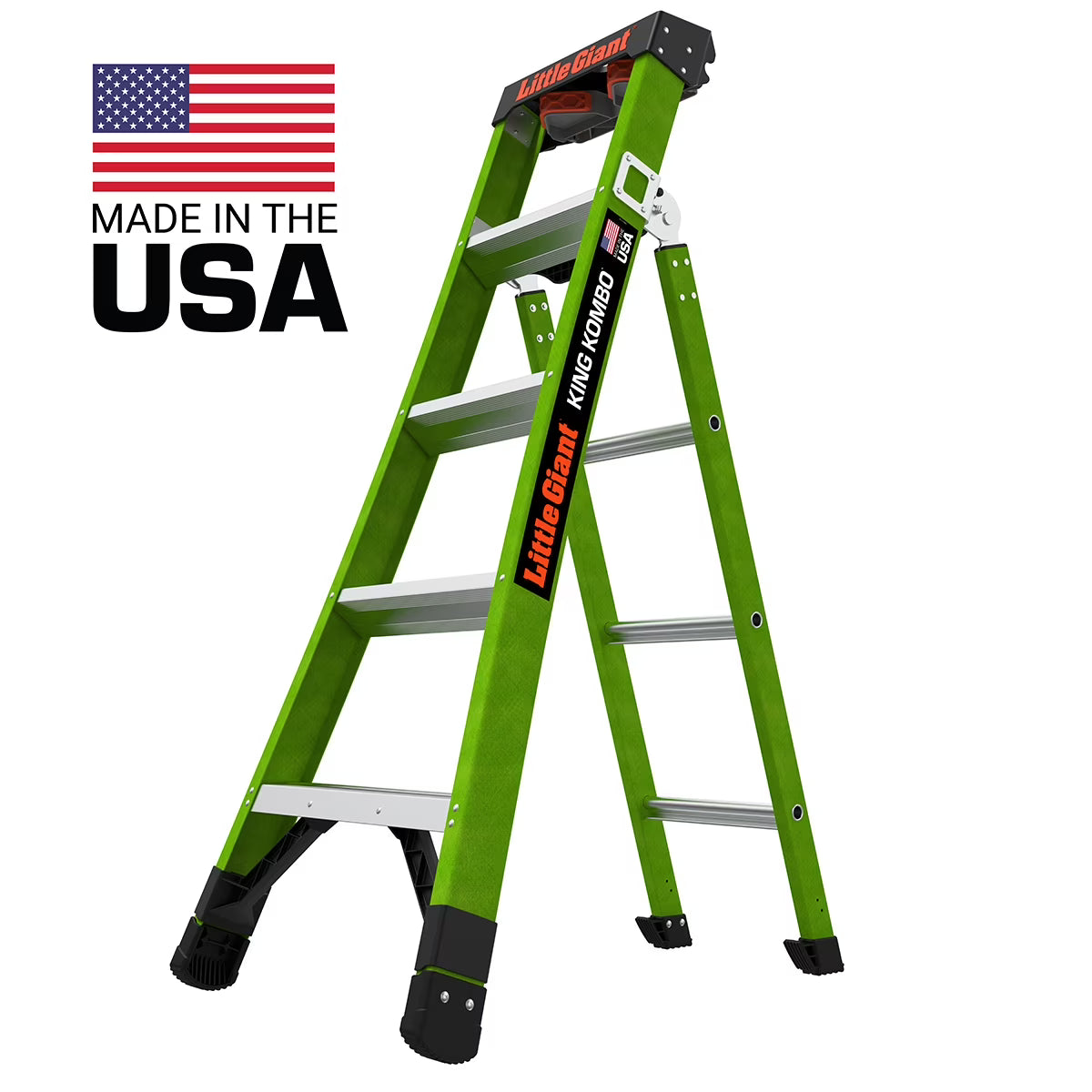 Fiberglass 3-in-1 Combo Ladder, 375 lbs. Rated E7249