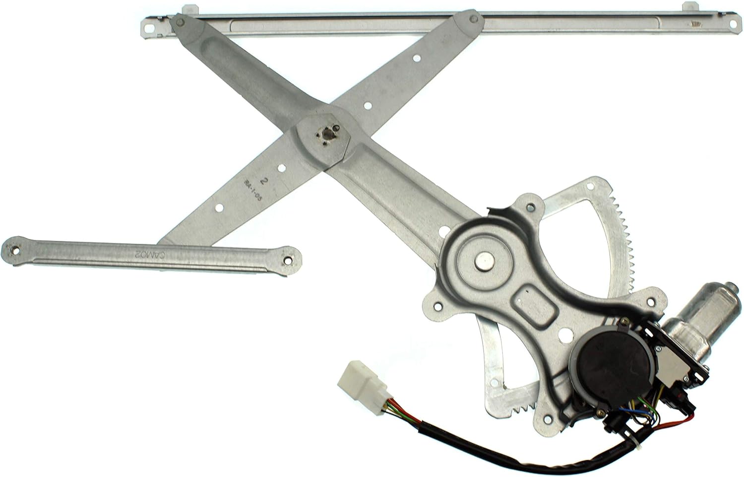 Front Window Regulator with Motor 5 Pins Driver Side Pack of 2 I370817
