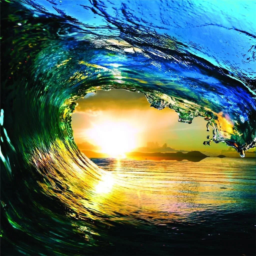 16 Inch x 16 Inch Beach Wall Decal Sticker D599412