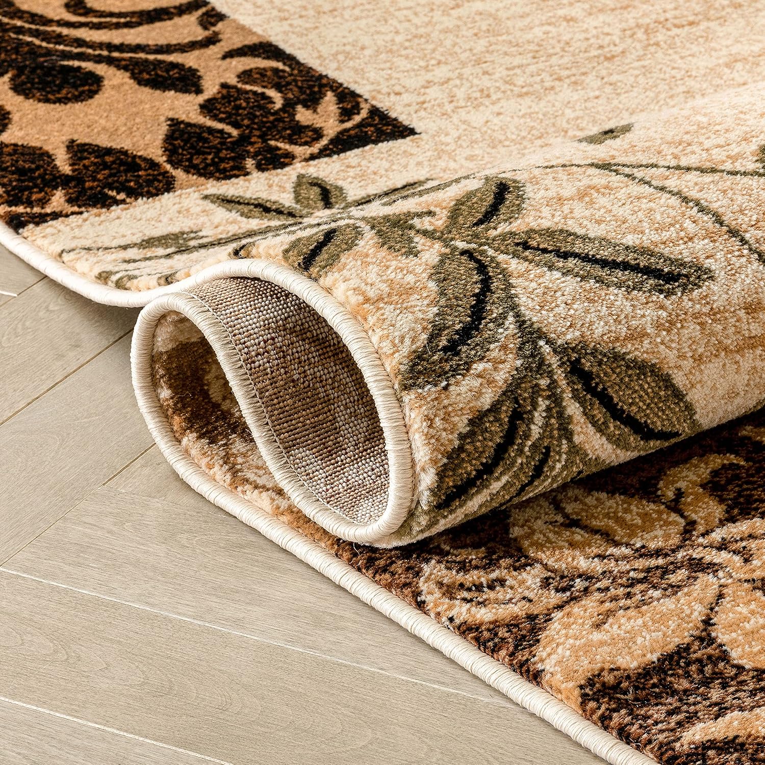 Beige 9x13 Rug L11266