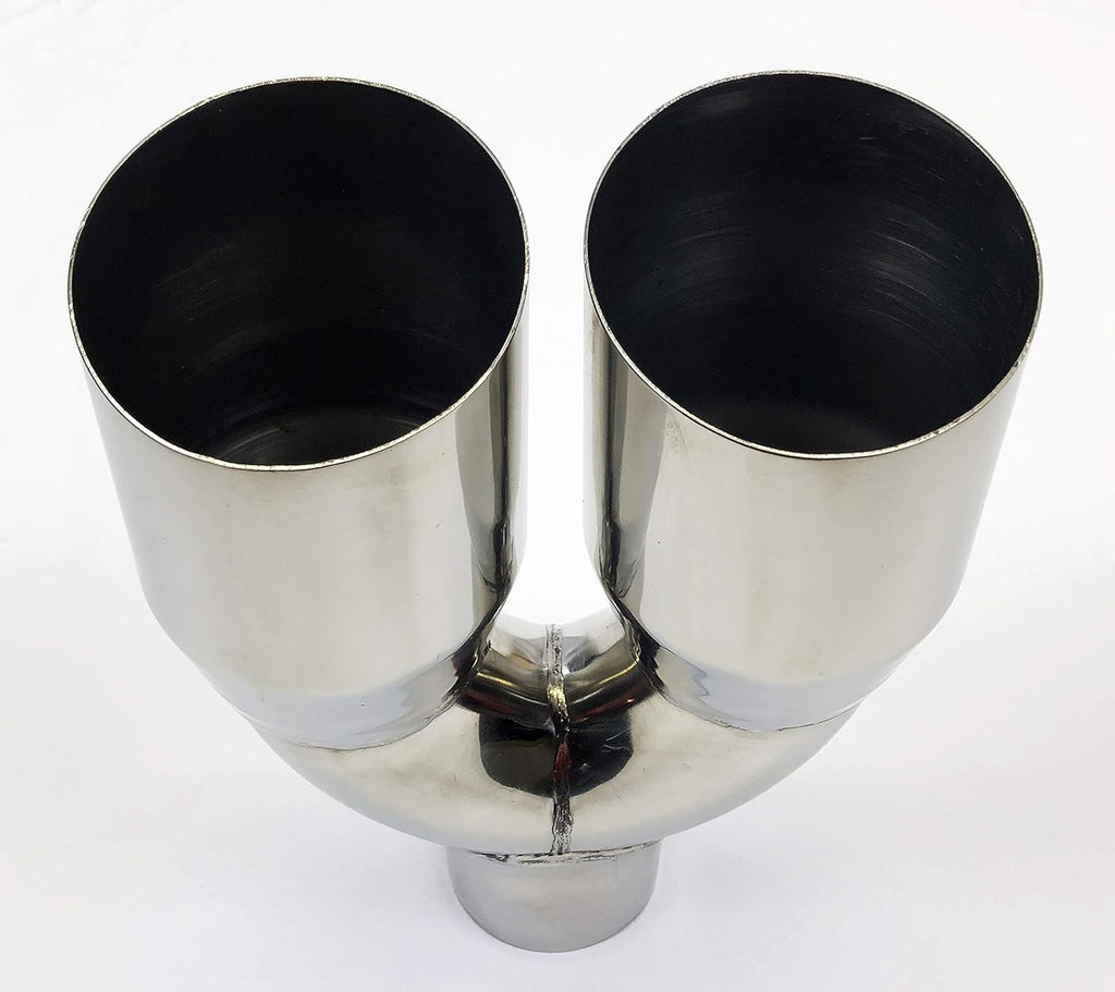 Stainless Slant Exhaust Tip Pack of 2 T88246