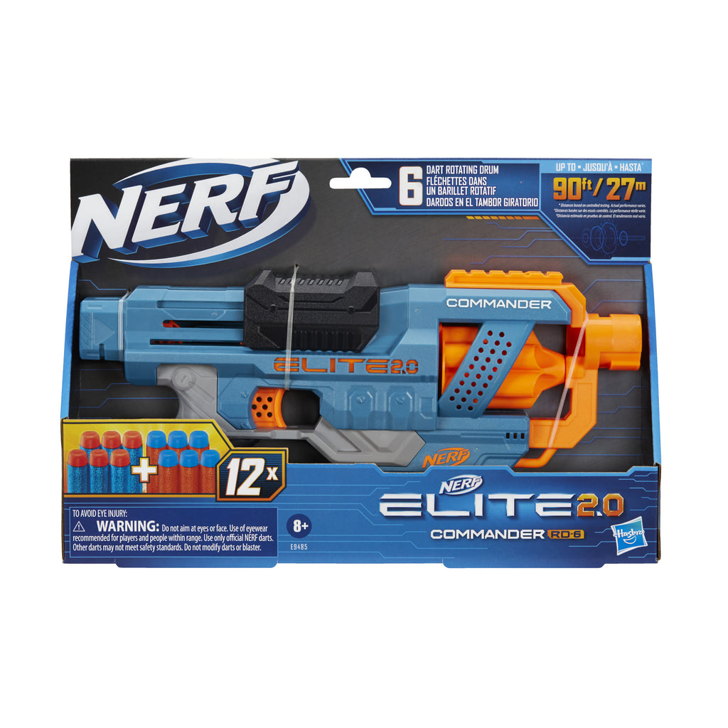 Nerf Elite 2.0 Commander RD-6 Blaster D969484