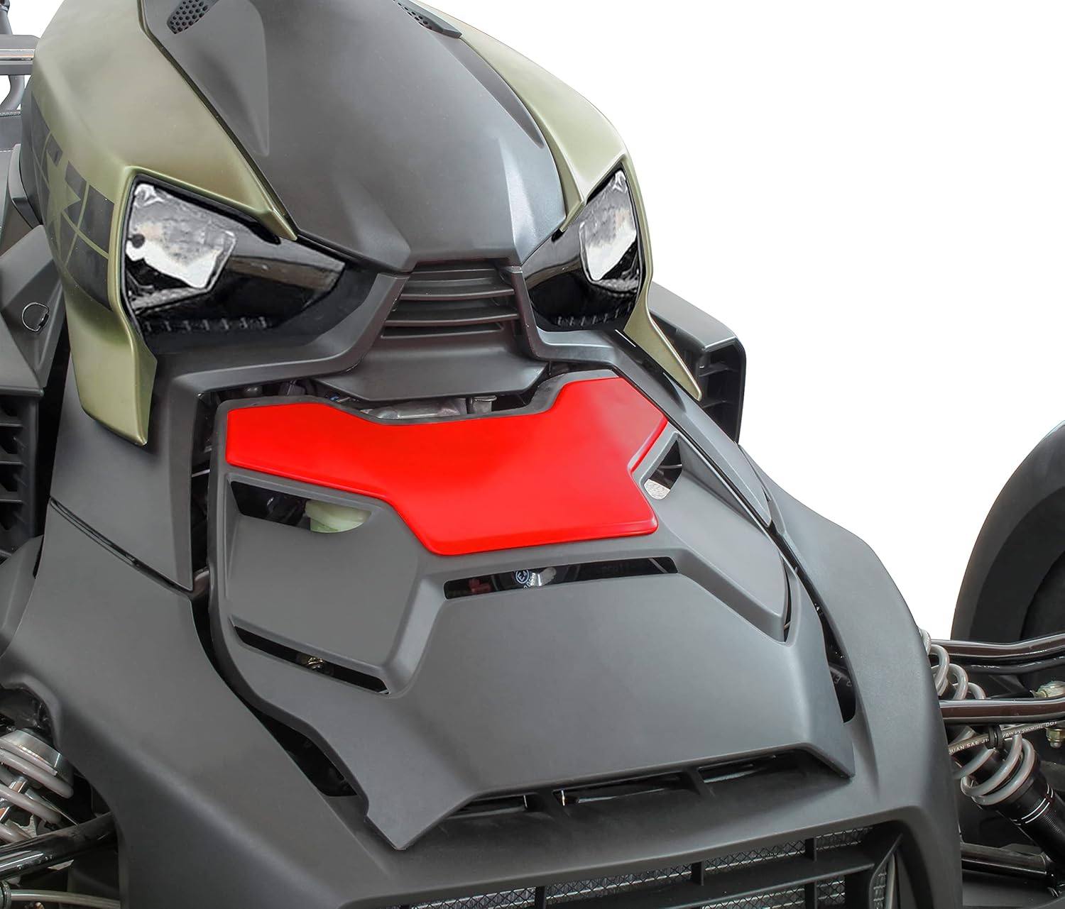 Adrenaline Red Hood Accent Panel for Ryker, Pack of 2 I3267