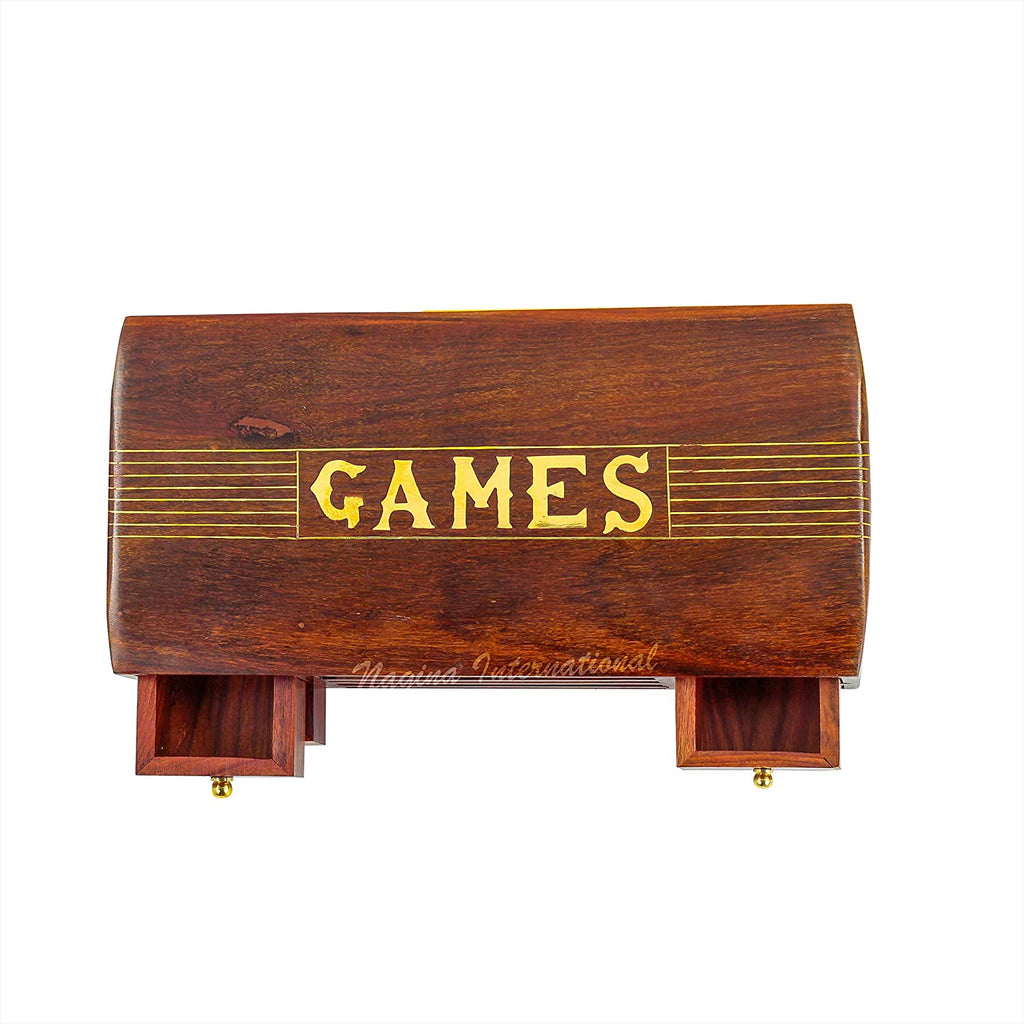 4 in 1 Multi Games Wooden Box E778597