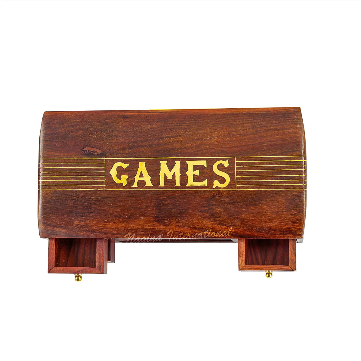 4 in 1 Multi Games Wooden Box E778597