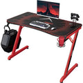 Carbon Fiber Gaming Desk with Mouse Pad X413