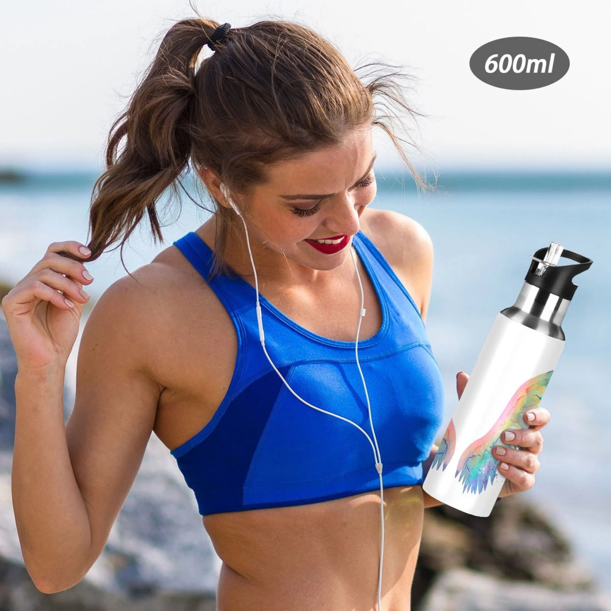 Rainbow Colorful Stainless Steel Insulated Vacuum Flask U8219