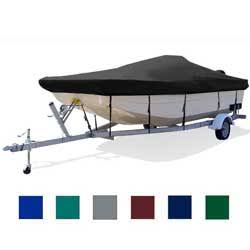 Black Center Console Bay Boat Cover V4423