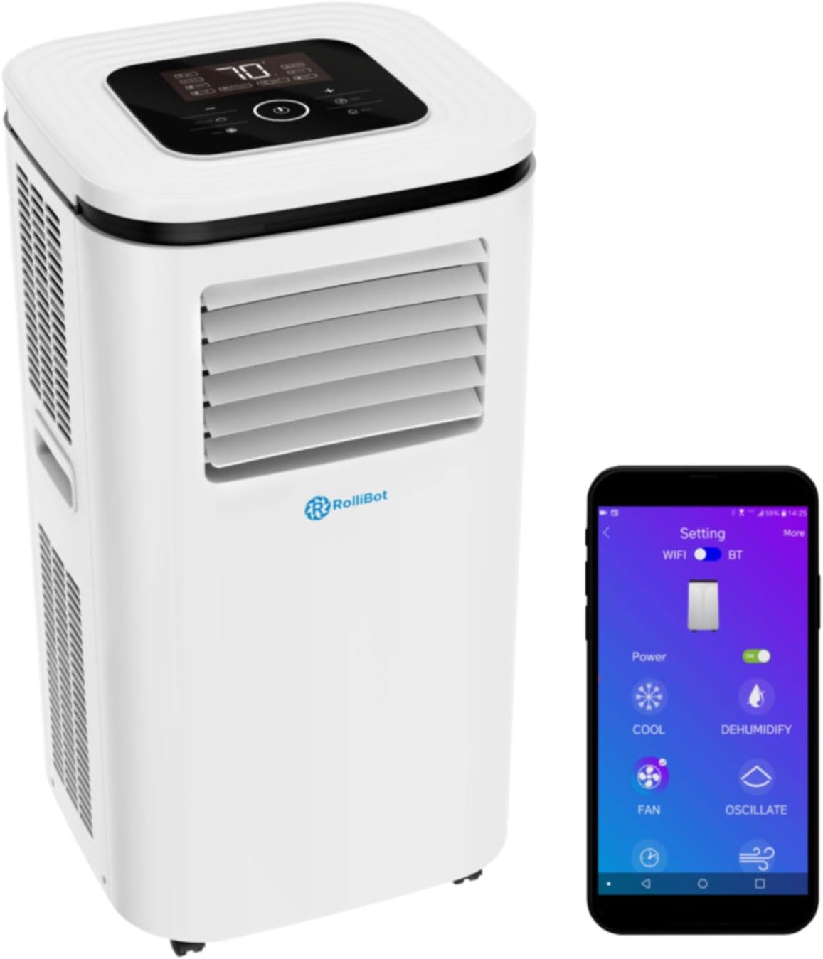 14000 BTU Smart Portable Air Conditioner W283