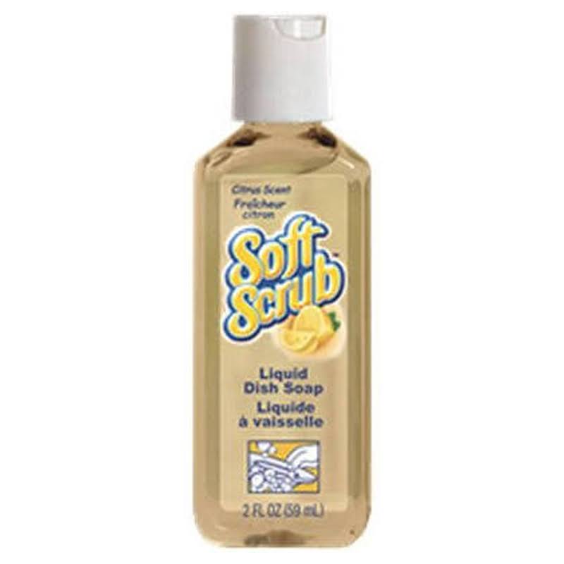 Soft Scrub Manual Liquid Dish Detergent Citrus Scent R399