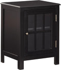 White Accent Cabinet End Table X271