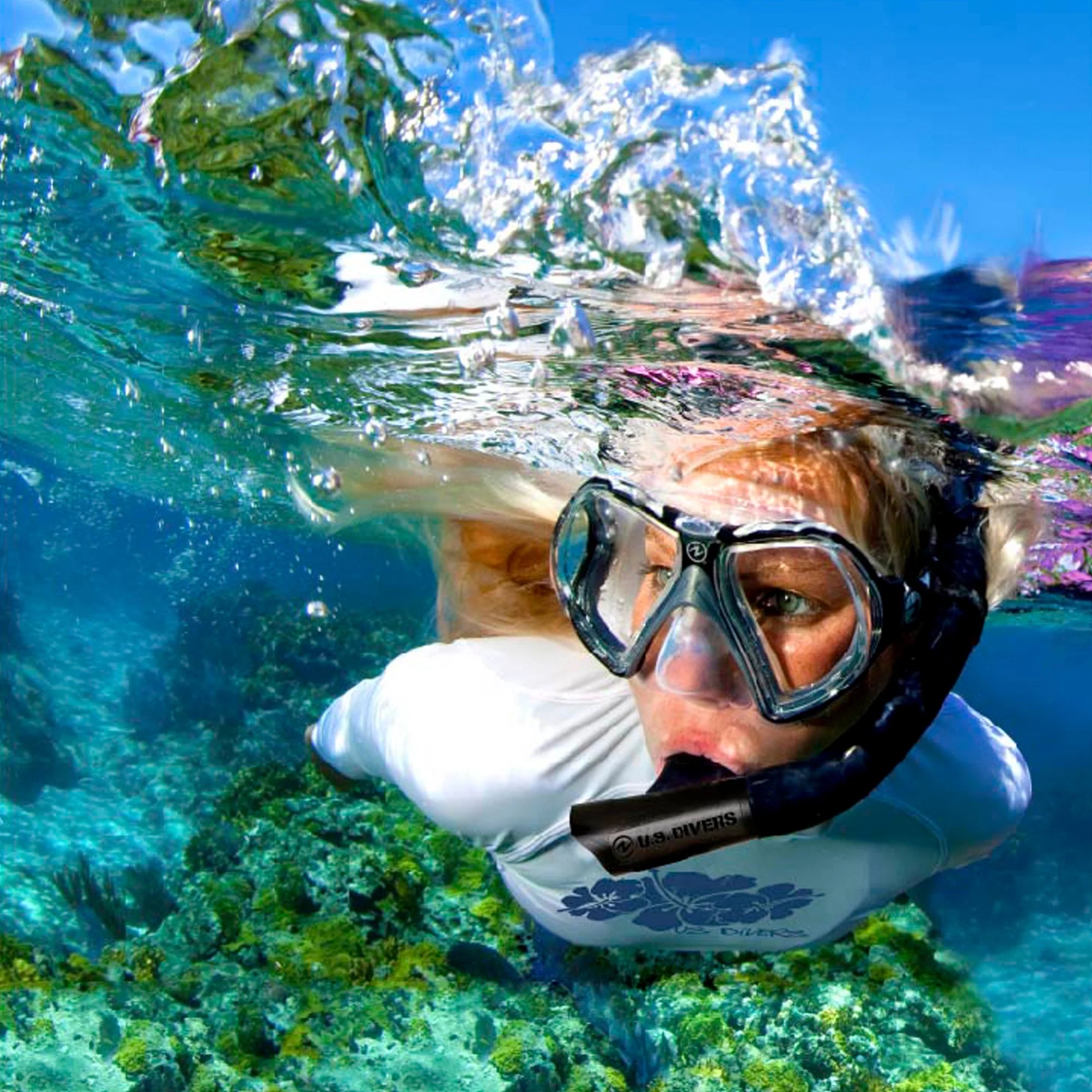 Mask, Snorkel, Fins/Bag Set T905