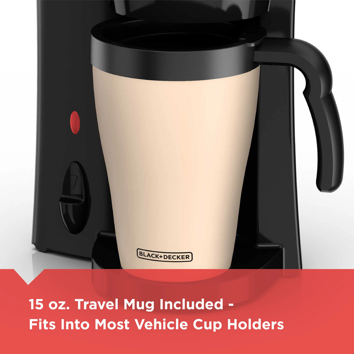 Personal Coffeemaker with Travel Mug E46127