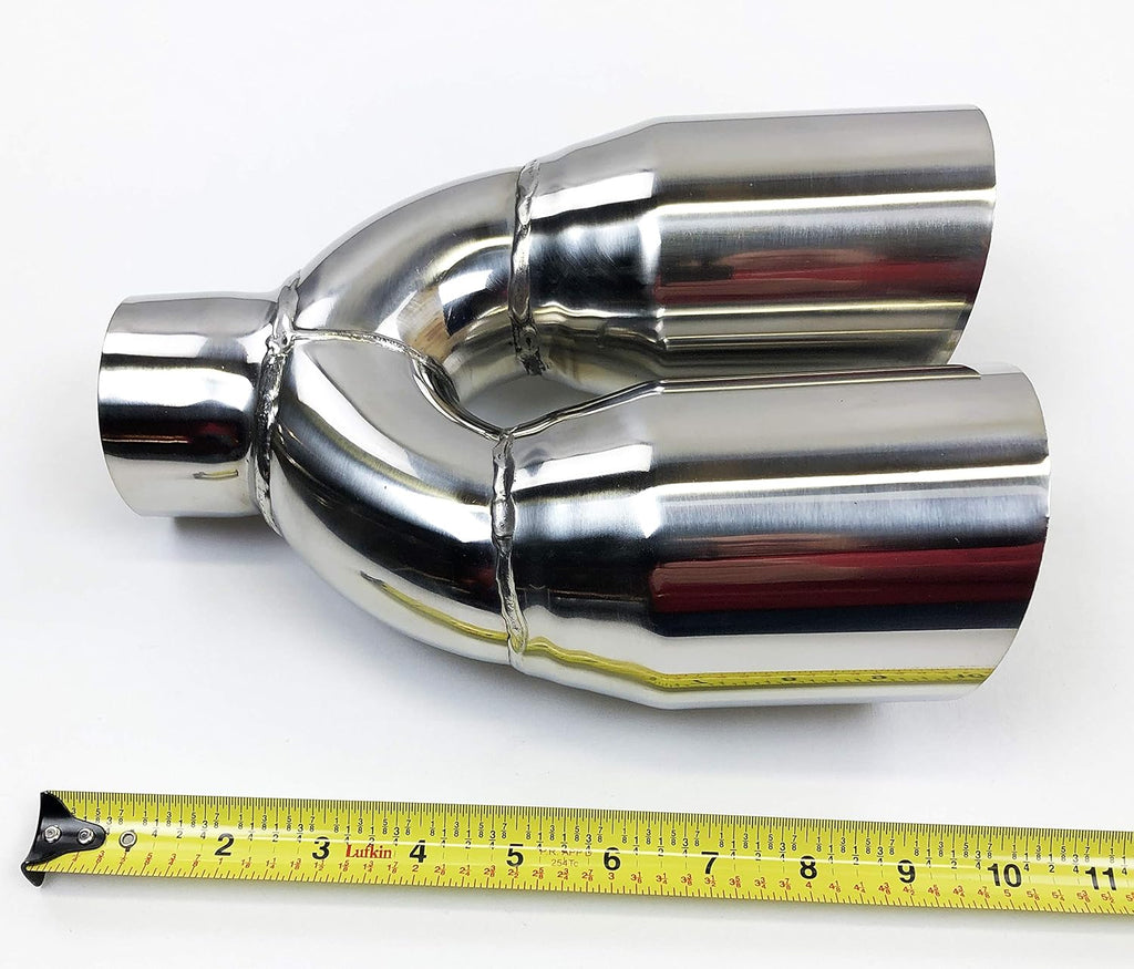 Stainless Slant Exhaust Tip Pack of 2 T88246