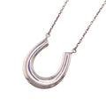 Horseshoe Necklace Silver U9993