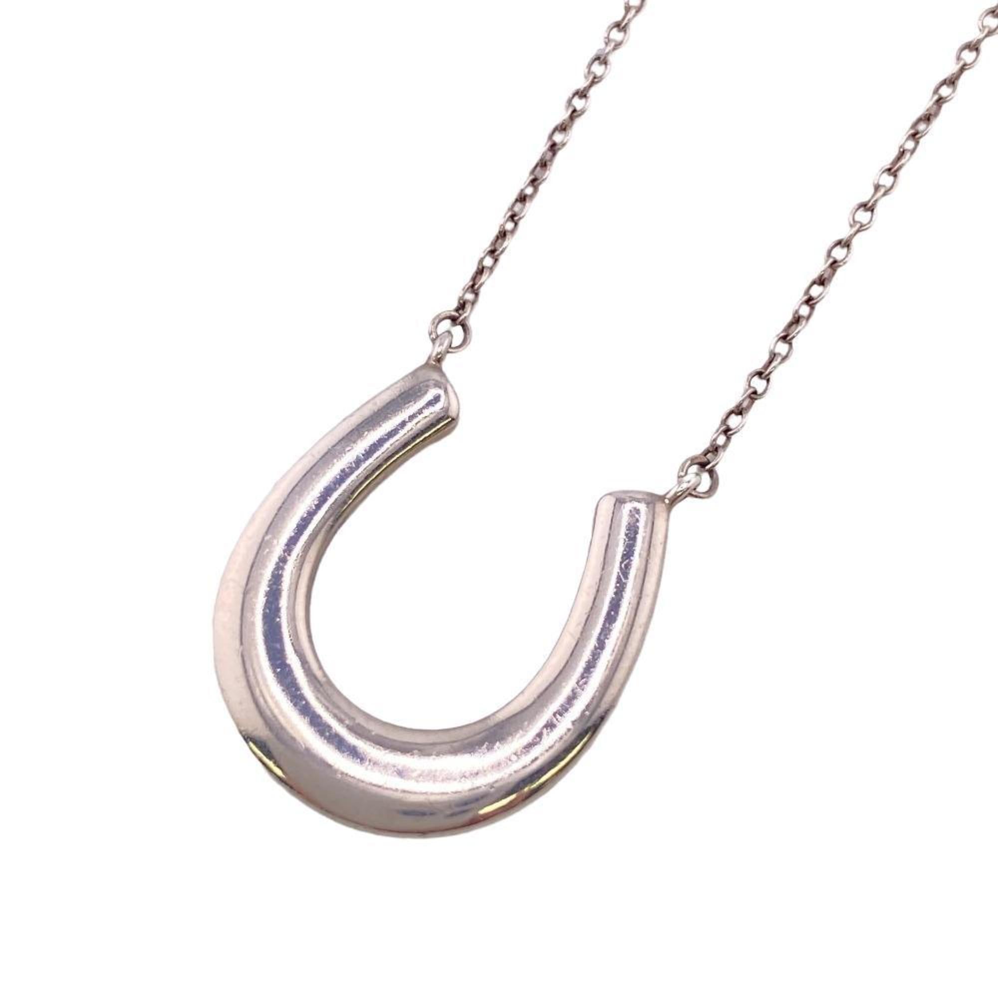 Horseshoe Necklace Silver U9993