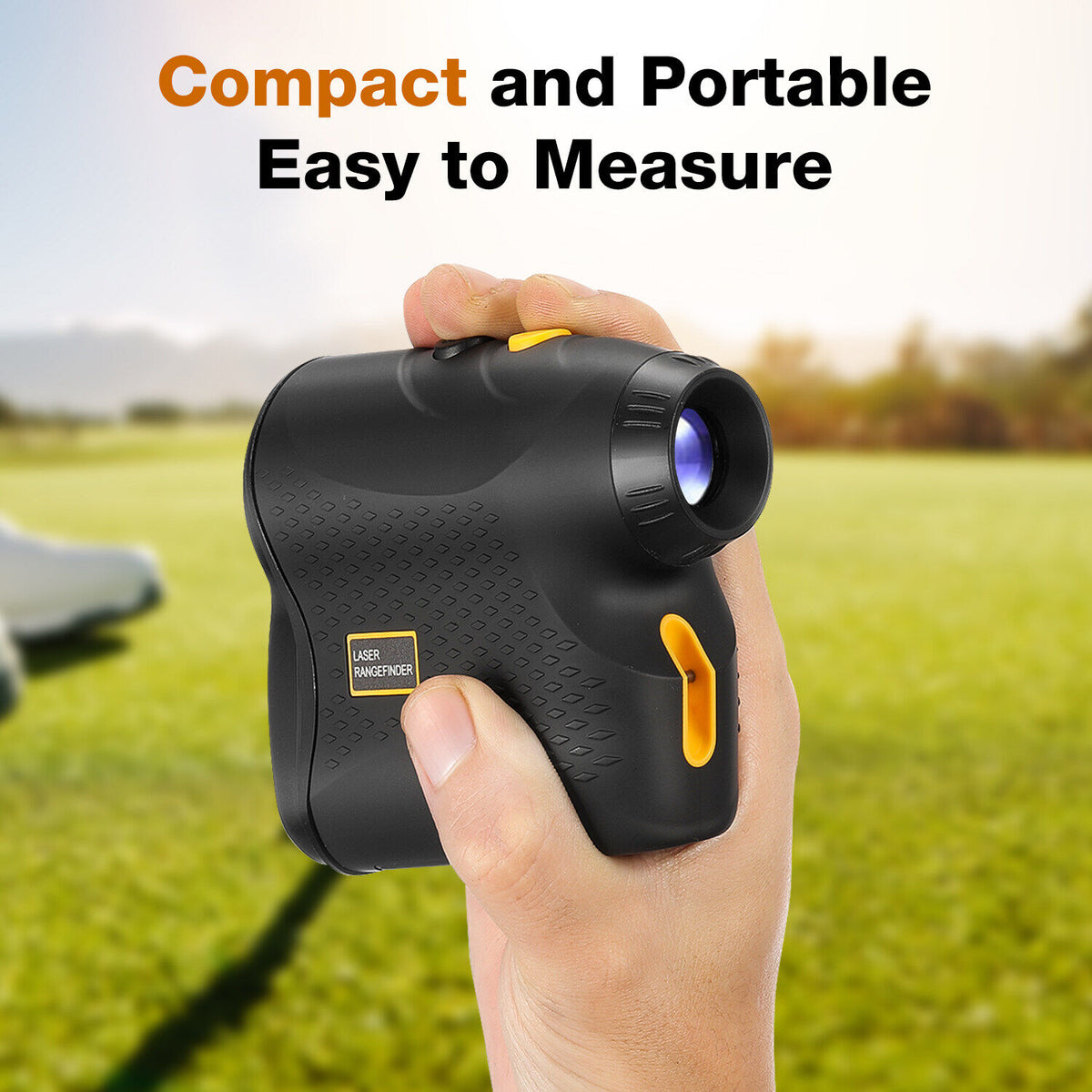 Compact 6X Magnification Rangefinder for Golf, Hunting, Shooting & Hiking N338