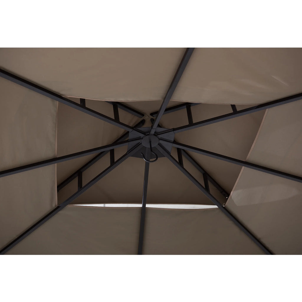 10 x 12 ft. 2 Tiered Steel Gazebo I1785