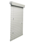 White 2-Inch Faux Wood Blind, 36 by 72-Inch P946