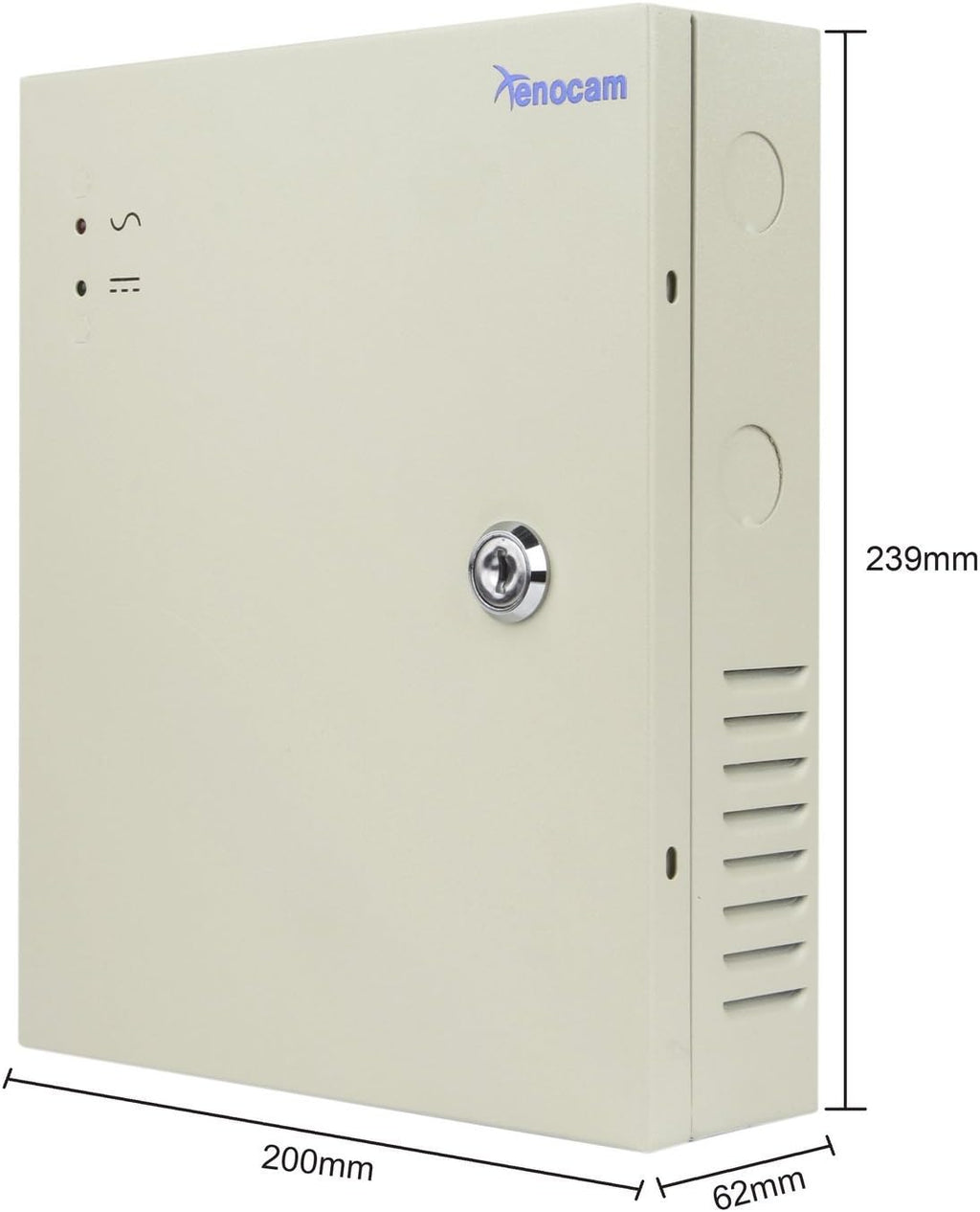 16 Channel Port 12V DC 10 Amp Power Supply Box with Glass Fuse Z76440