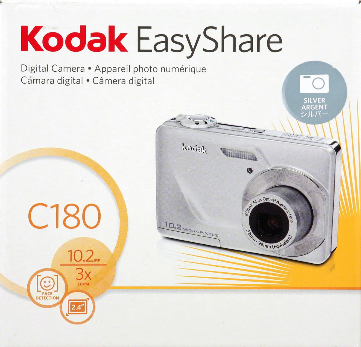 Silver Digital Camera K6603