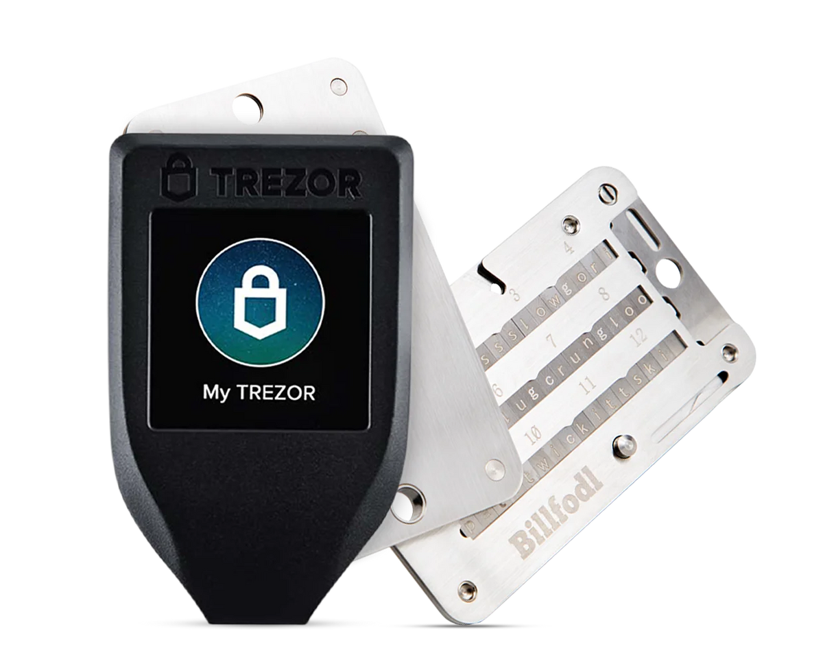 Trezor Model T + Billfodl Pack R75932