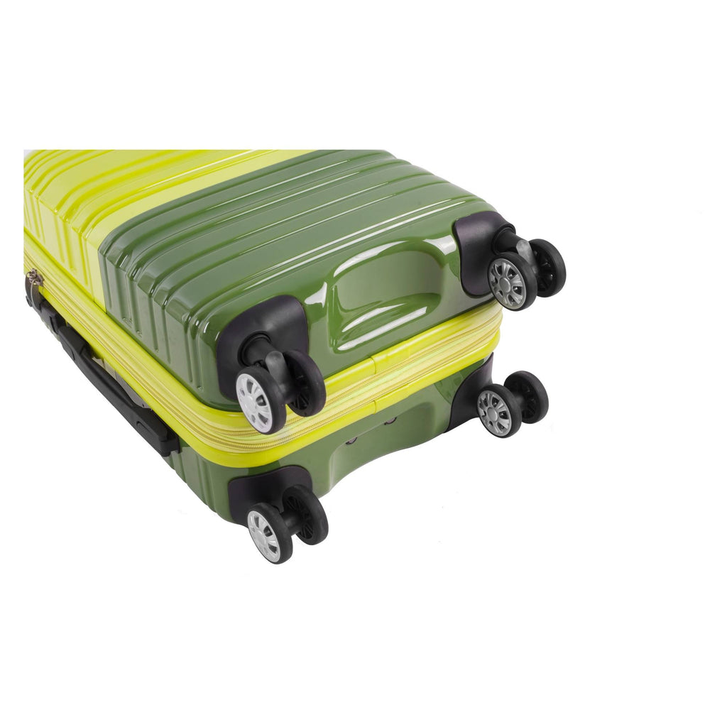 Green Expandable Polycarbonate Carry-On O68147