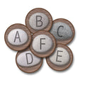 Alphabet Stones Carpet Rounds, Set of 26, 12 inch X733