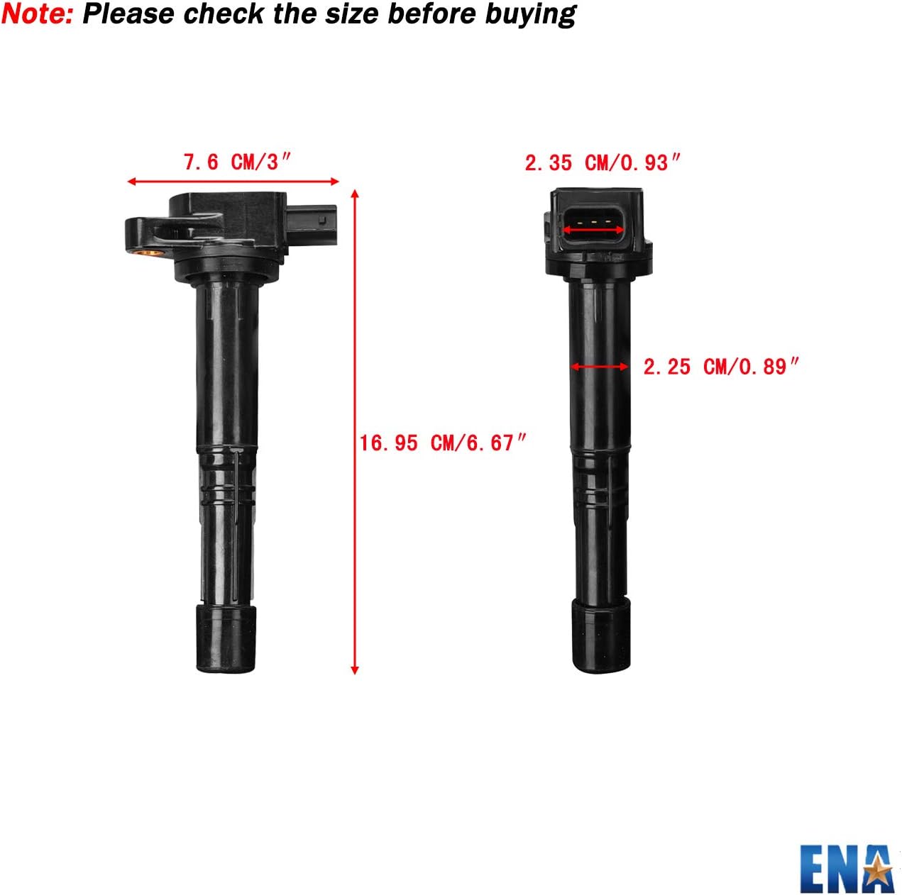 Set of 4 Ignition Coil Pack B9532