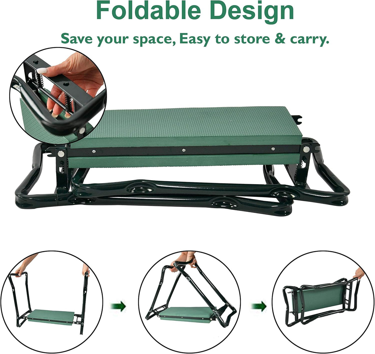 Foldable Garden Kneeler and Seat S979