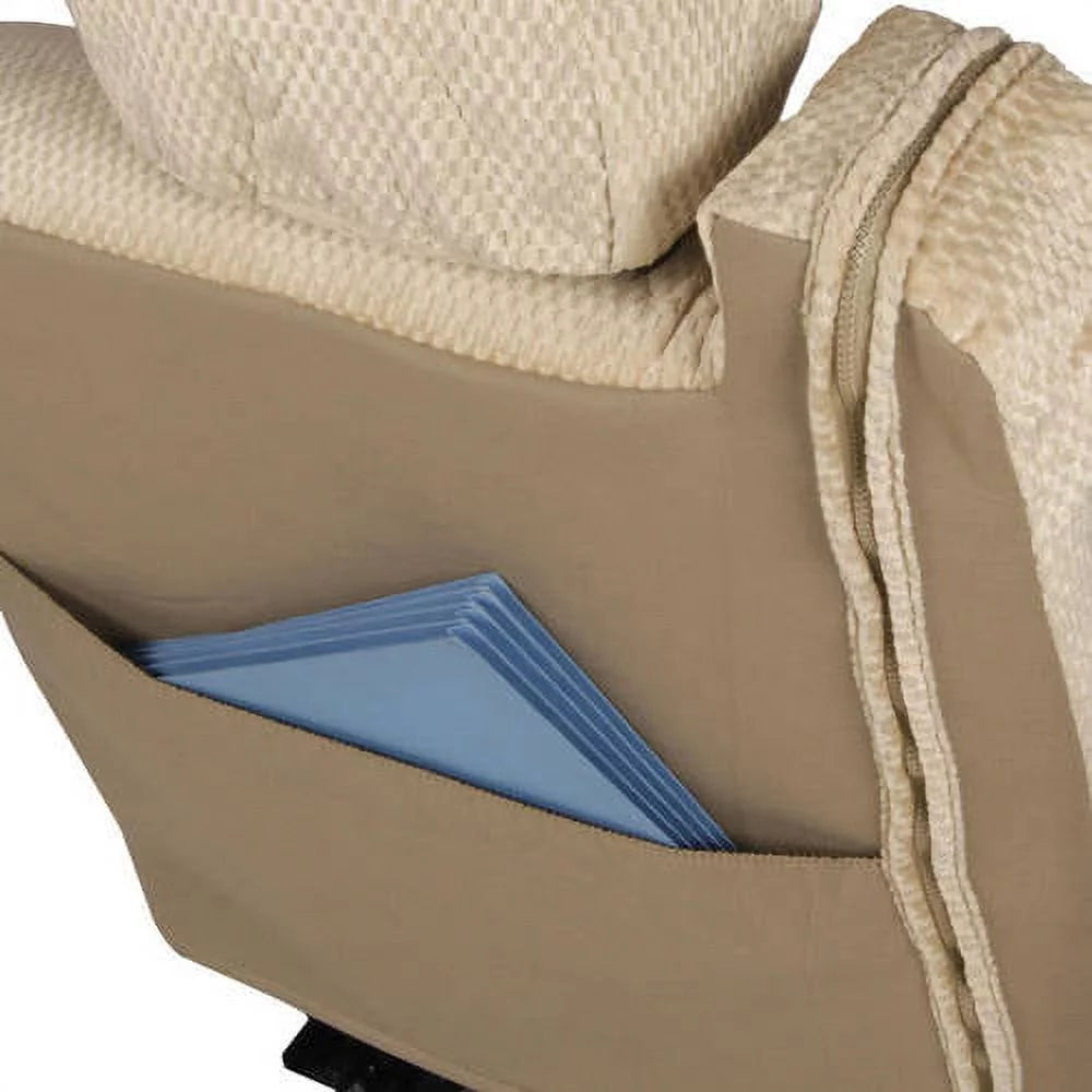 Pickup Truck Seat Covers with Arm Rest and Built In Seat Belt P790