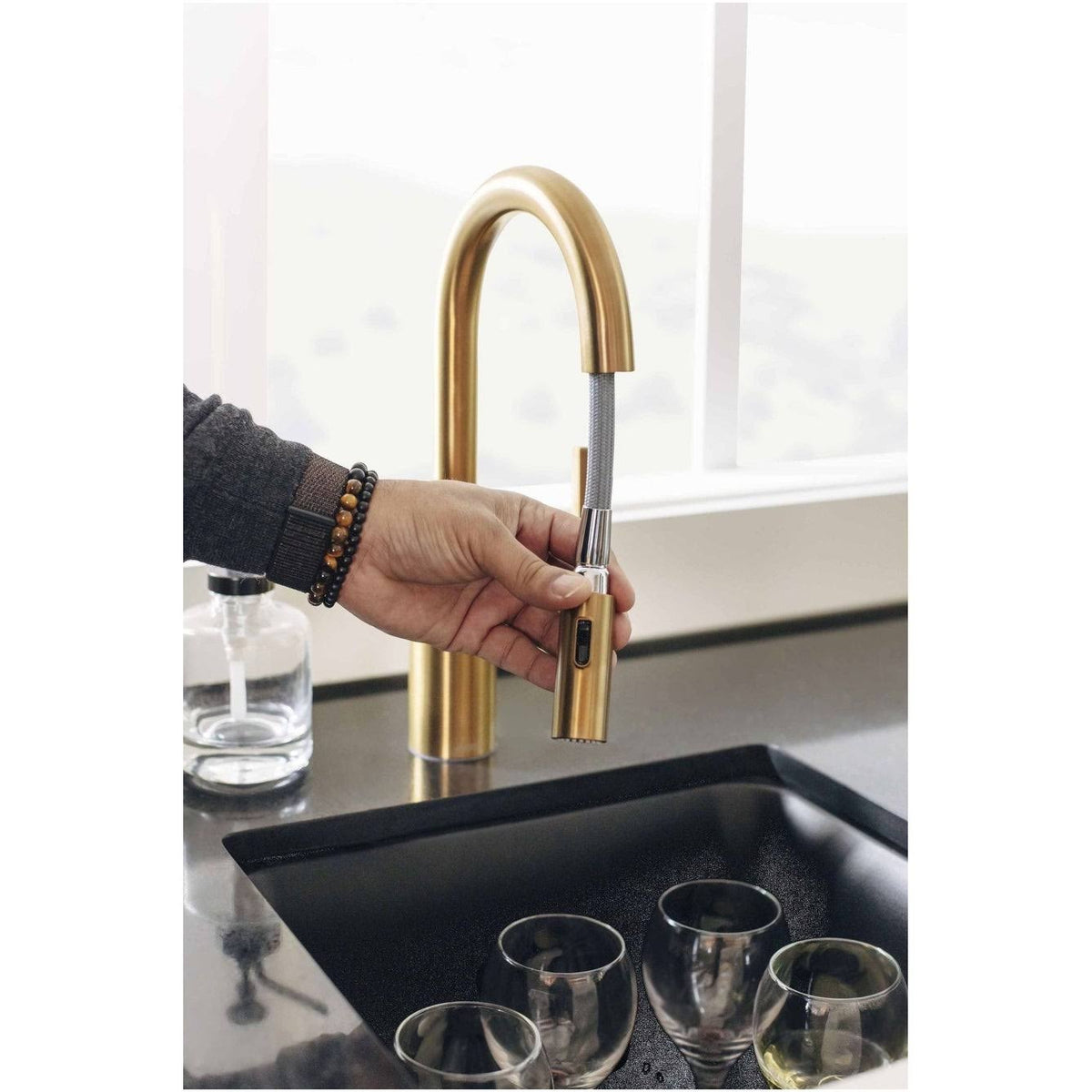 Matte Black Bar Sink S9839