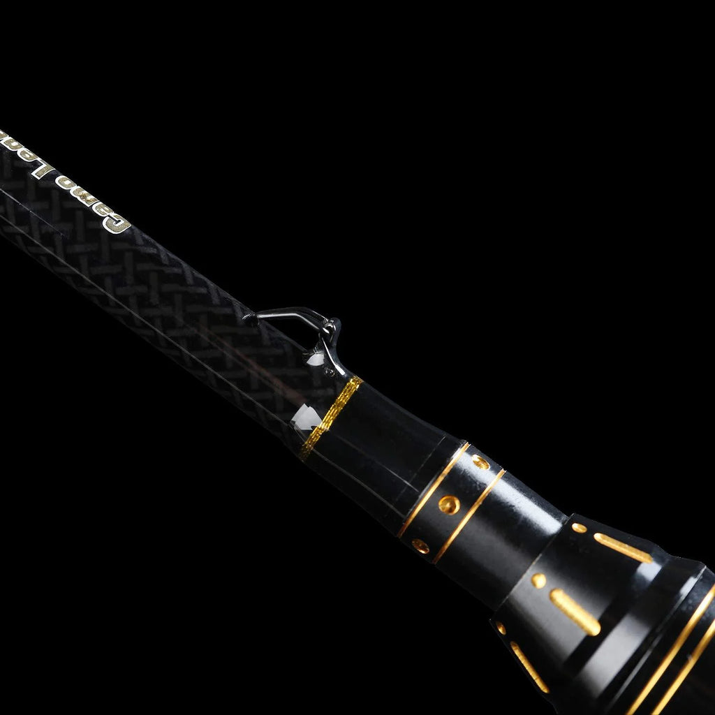 Camo 2-Piece 7-Feet Spinning Rod Carbon Fiber Spincasting Fishing Rod with 2 Tips V48604