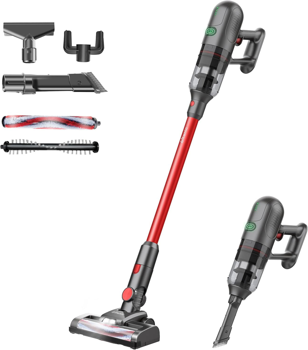 Cordless Stick Vacuum Cleaner with Self-Stand Station A444