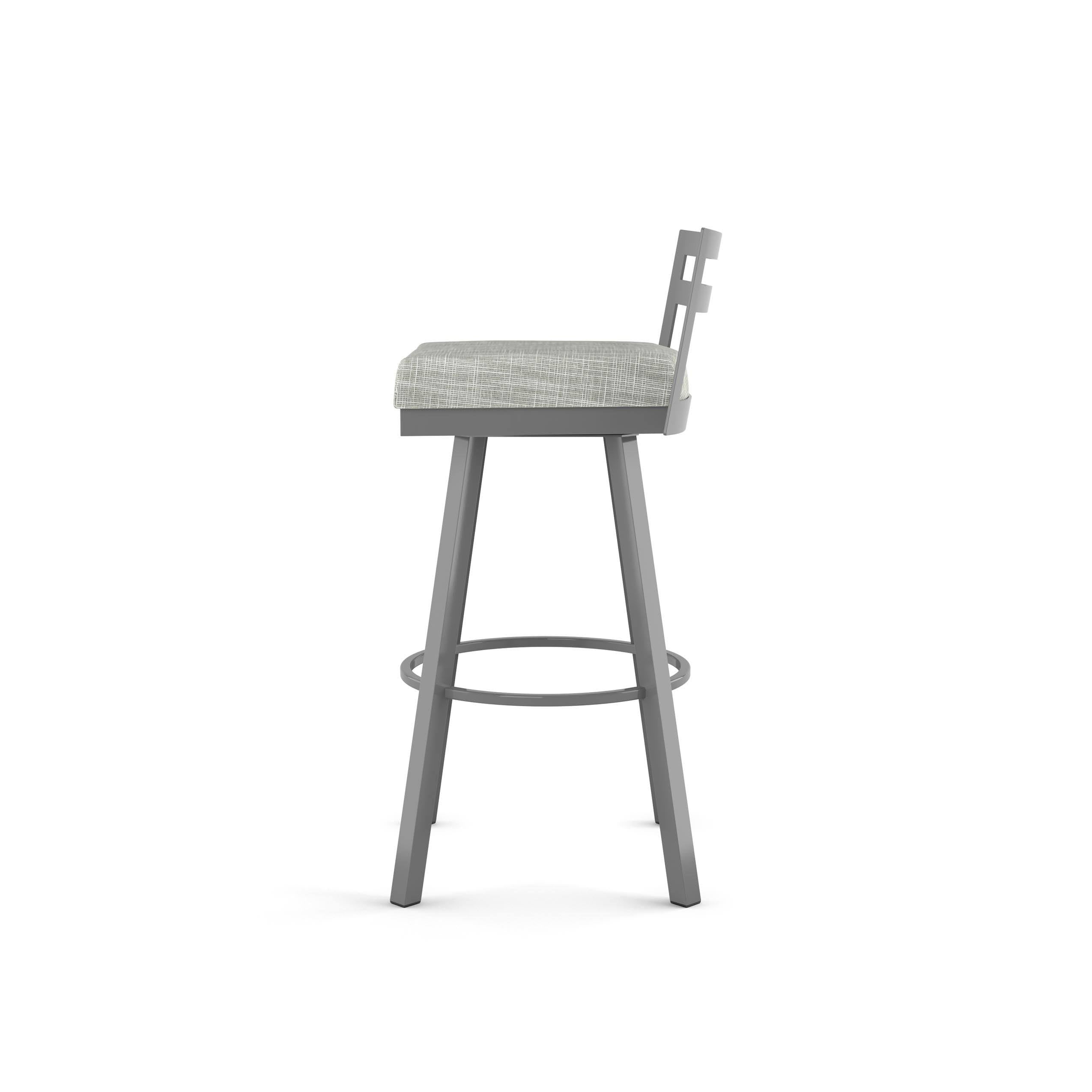 Brown Swivel Counter Stool W6654
