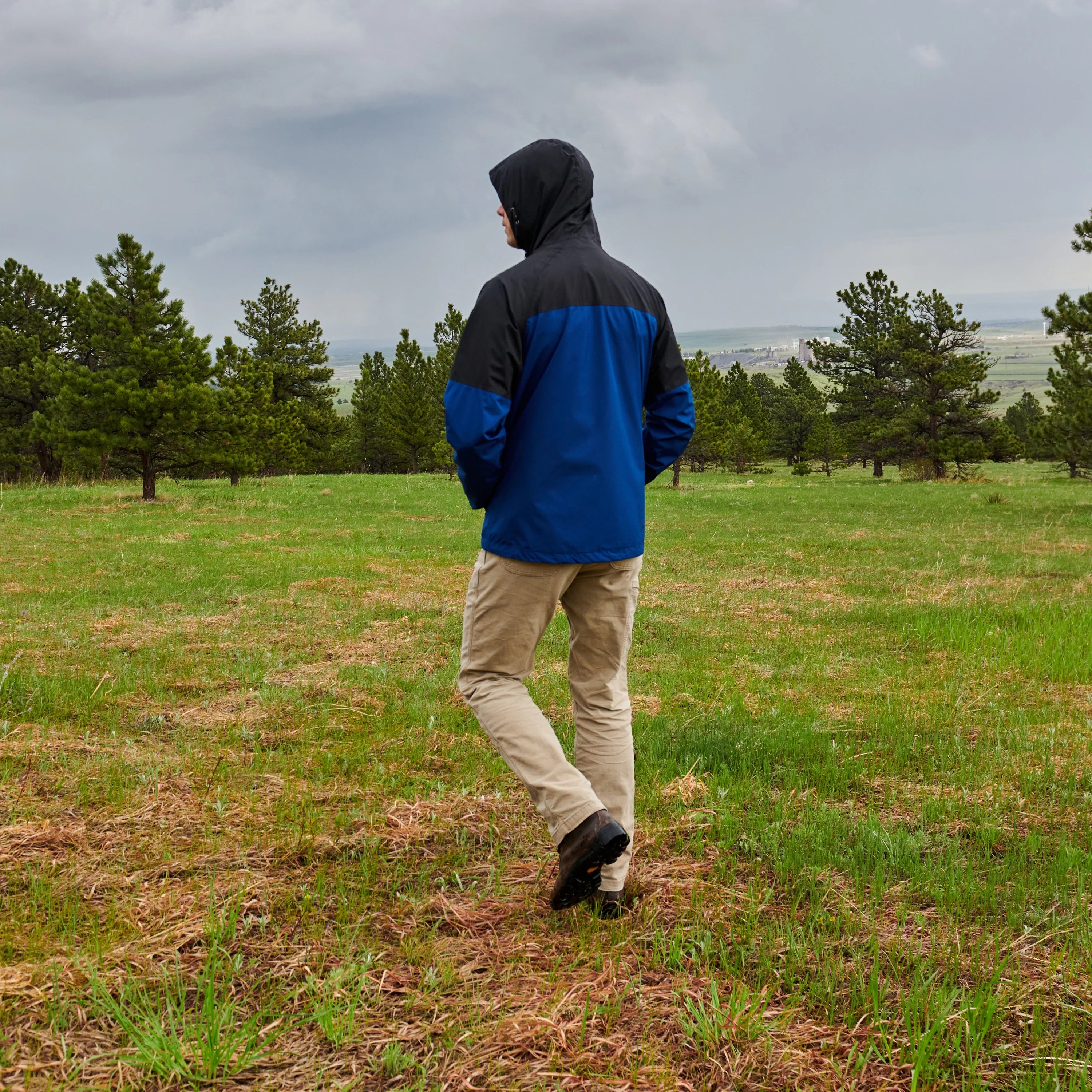 Men's Blue Rain Jacket R4386