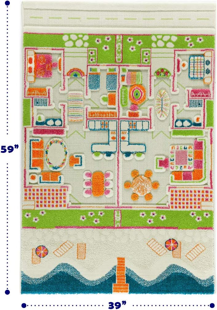 3D Play Carpet, 39 x 59 inches I4237