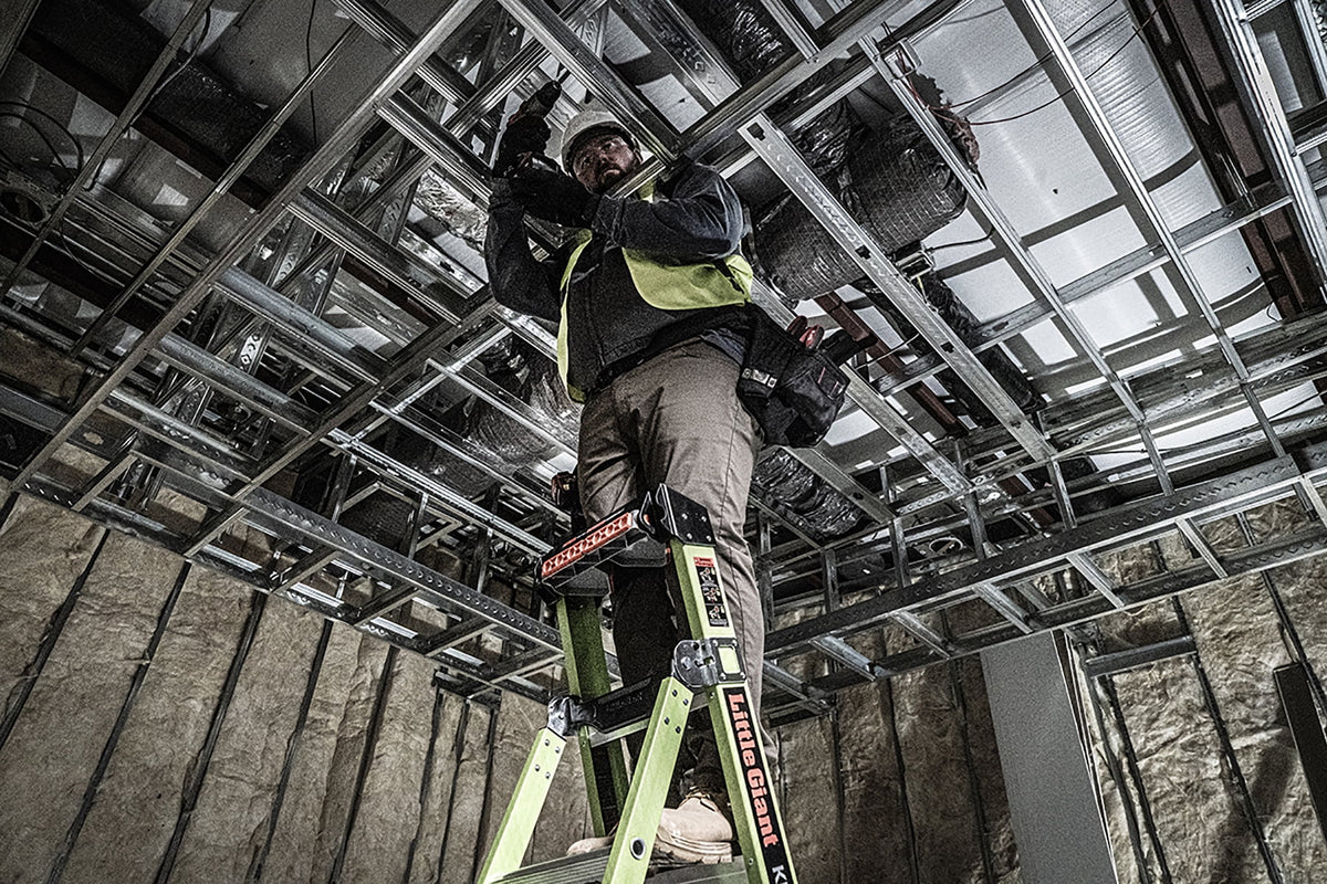 Fiberglass 3-in-1 Combo Ladder, 375 lbs. Rated E7249