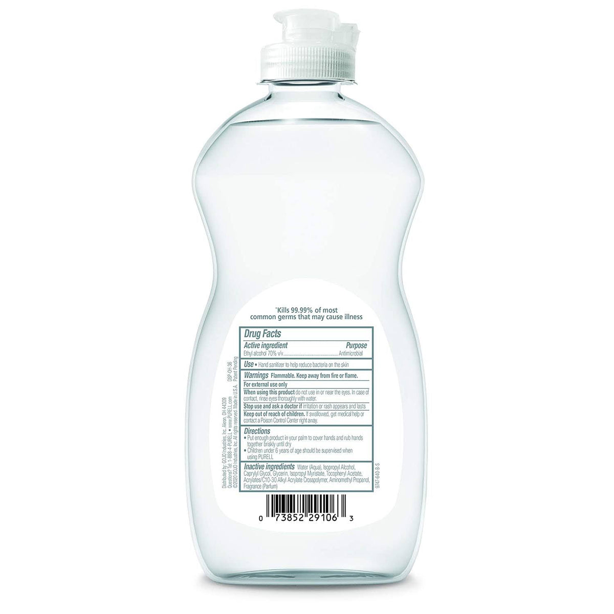 12.6 oz Hand Sanitizer Gel, Case of 12 P8532