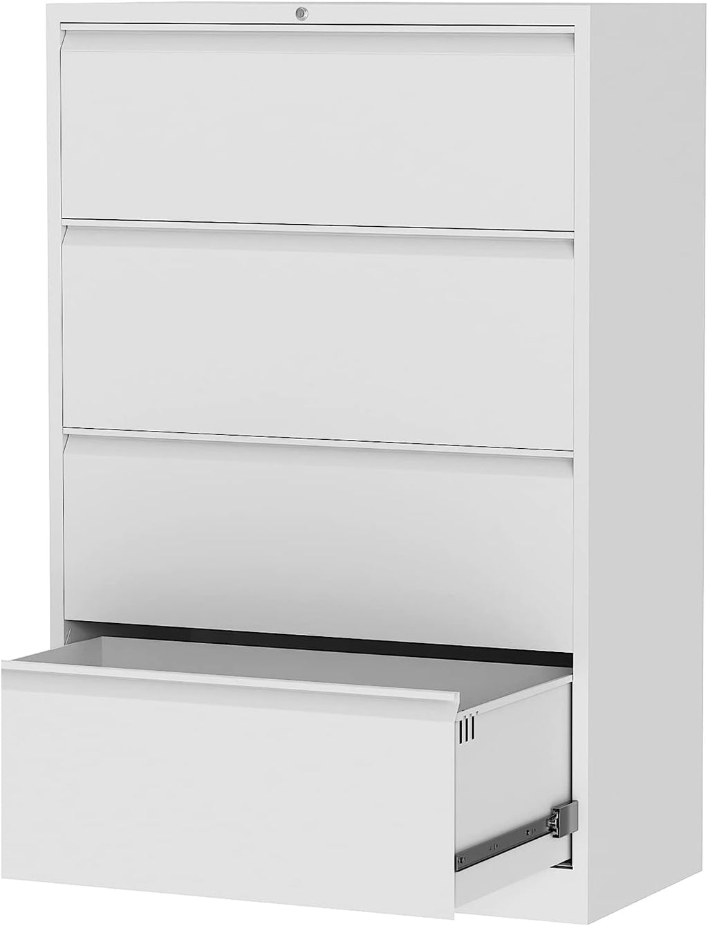3 Drawer Metal Lateral File Cabinet with Lock H934