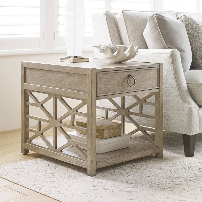 Biscayne Drawer End Table T86539
