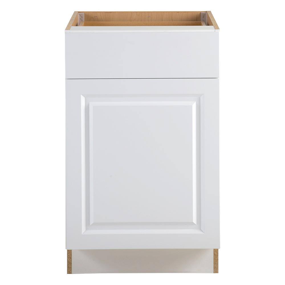 White Base Cabinet with Soft Close Full Extension Drawer V466535
