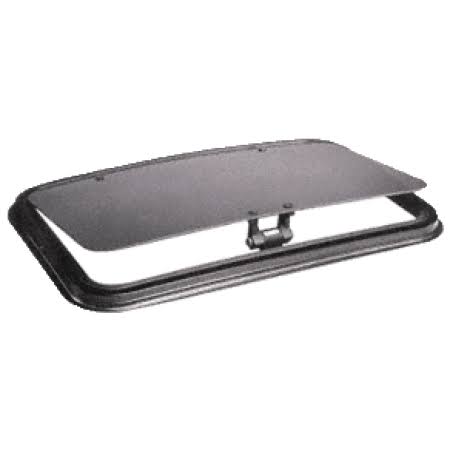 14 inch x 32 inch Black Sunroof with Molded Trim Ring K33631