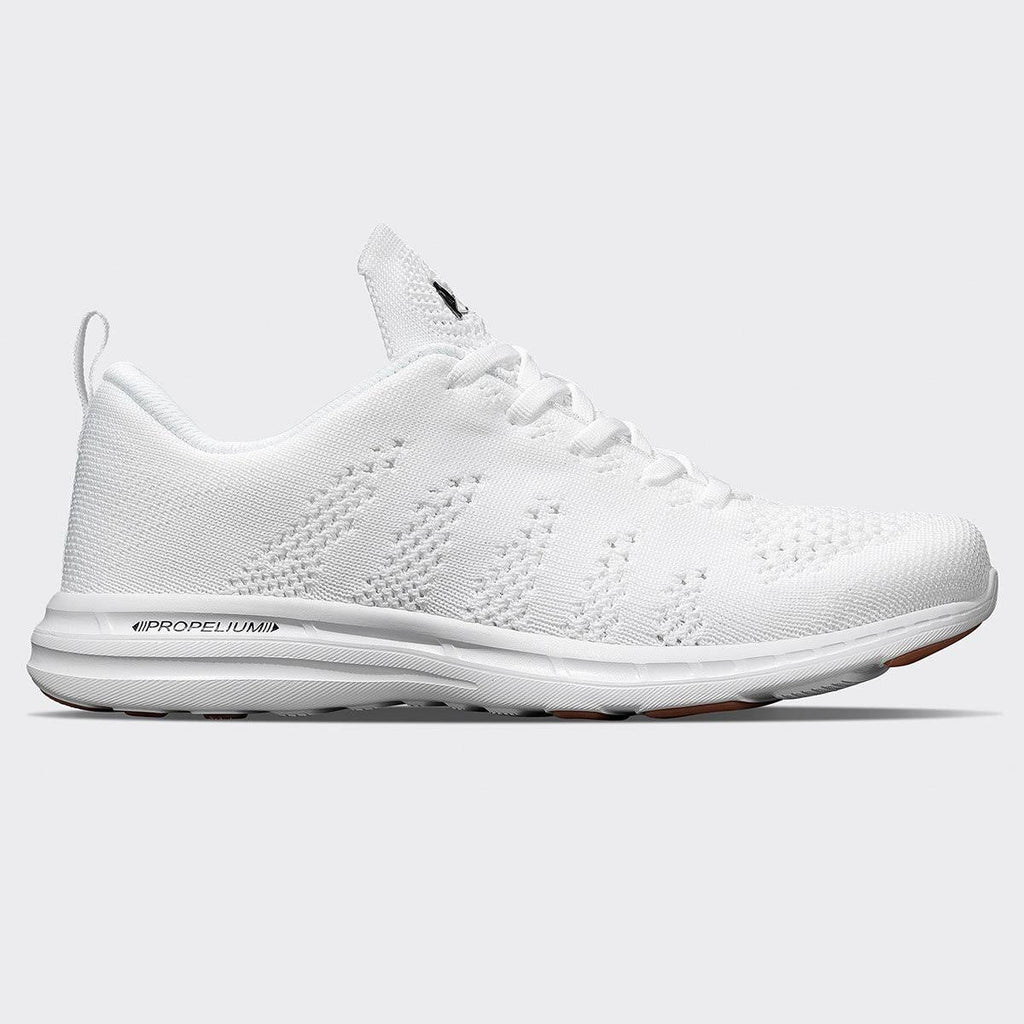 White Black Gum Techloom Shoes R4065