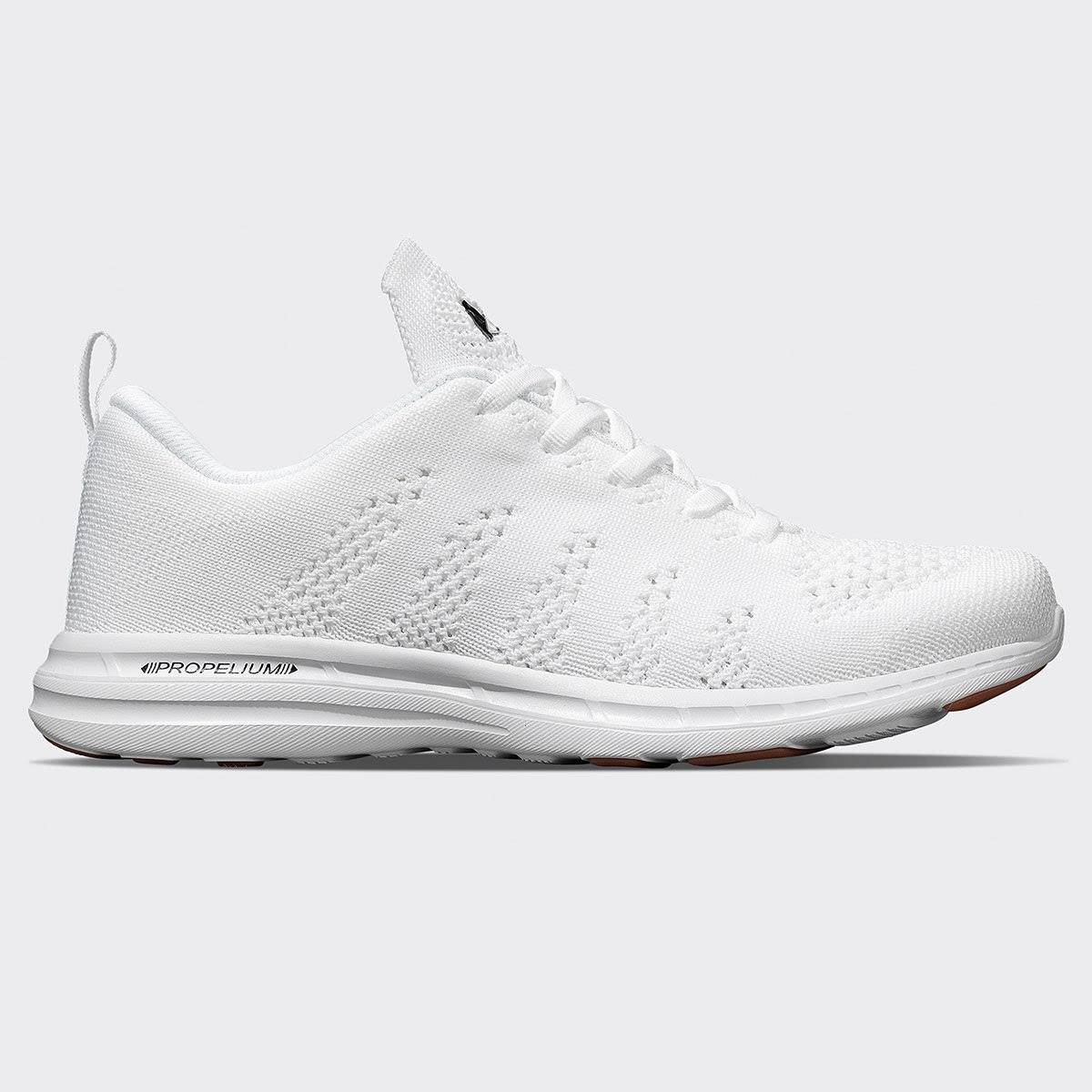 White Black Gum Techloom Shoes R4065