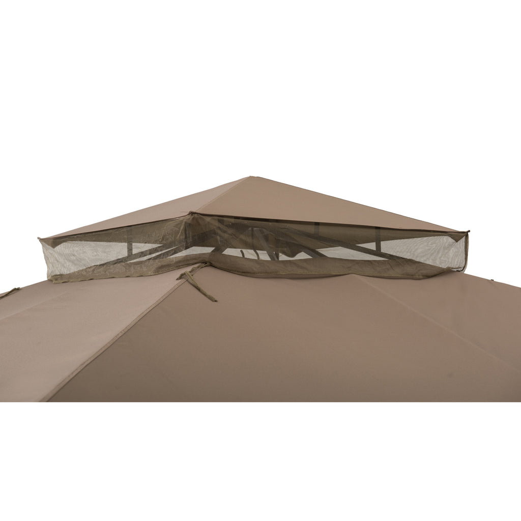 10 x 12 ft. 2 Tiered Steel Gazebo I1785
