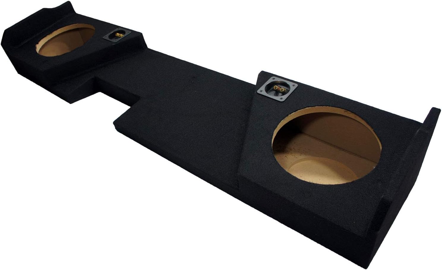 Dual 10 Sub Box Subwoofer Enclosure for Chevy Silverado Double Cab Truck C777724