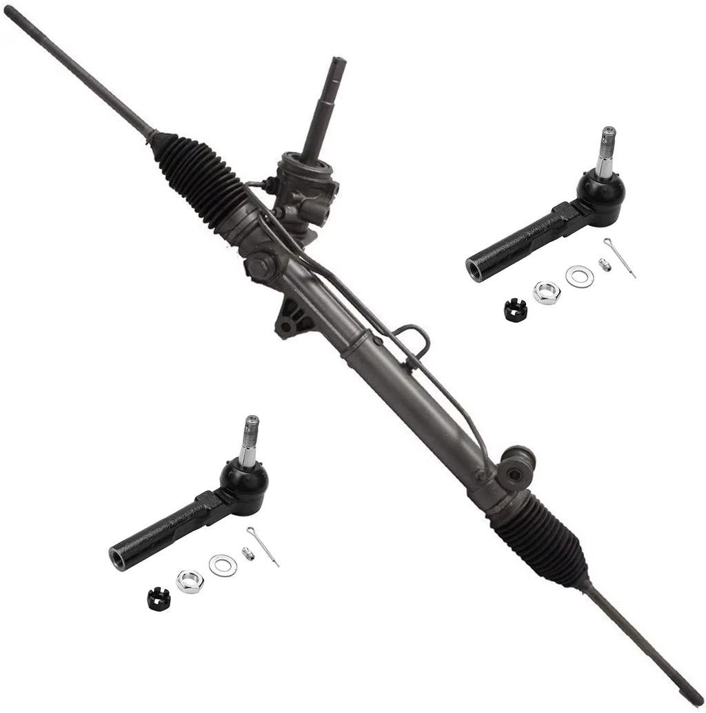Steering Rack and Pinion Kit with 2 Outer Tie Rod Ends J463263